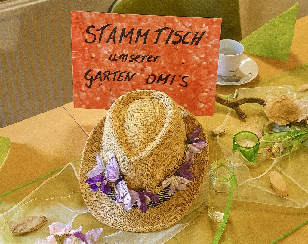 Blick auf das Vereinsheim des Kleingartenvereins Wienberg